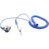Quadrios ESD zemnicí kabel 1.80 m svorka, tlačítko 10 mm, zástrčka, krokosvorka