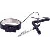 Quadrios ESD náramek černá tlačítko 10 mm