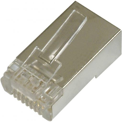 Digitus AK-219603 Modulární konektor RJ45 CAT 6, stíněný, AK-219603 zástrčka, rovná Počet pólů 8P8C 1 ks