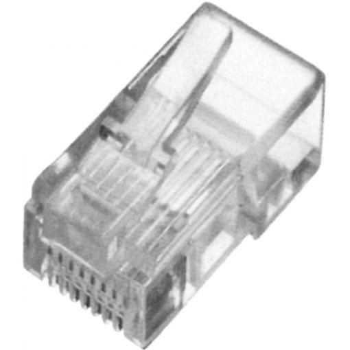 Digitus A-MO 8/8 SR Modulární konektor RJ45 CAT 5e, nestíněný A-MO 8/8 SR zástrčka, rovná Počet pólů 8P8C 1 ks