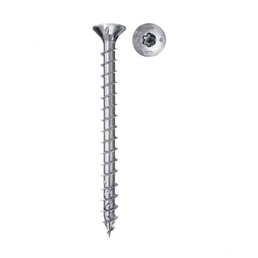 Fischer 670257 Power-Fast II šrouby do dřevotřísky 4.5 mm 30 mm T profil ocel galvanizováno zinkem 500 ks