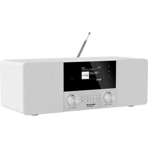 TechniSat DIGITRADIO 4 C stolní rádio DAB+, FM, DAB Bluetooth bílá
