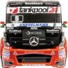 Tamiya TT-01E Racing Truck Tankpool 24 komutátorový 1:14 RC model nákladního automobilu elektrický kamion 4WD (4x4) stavebnice