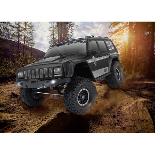 RC model auta Crawler Reely Free Men, komutátorový, 1:10, elektrický 4WD (4x4), 100% RtR, 2,4 GHz, vč. akumulátorů, nabíječky a baterie ovladače