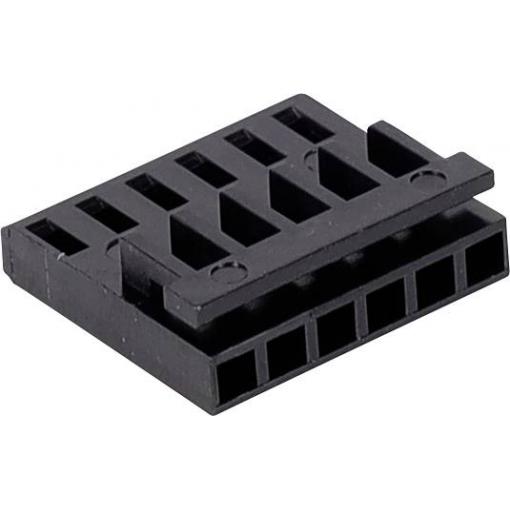 TE Connectivity zásuvkový konektor na kabel 6, rozteč 2.54 mm, 926475-6, 1 ks