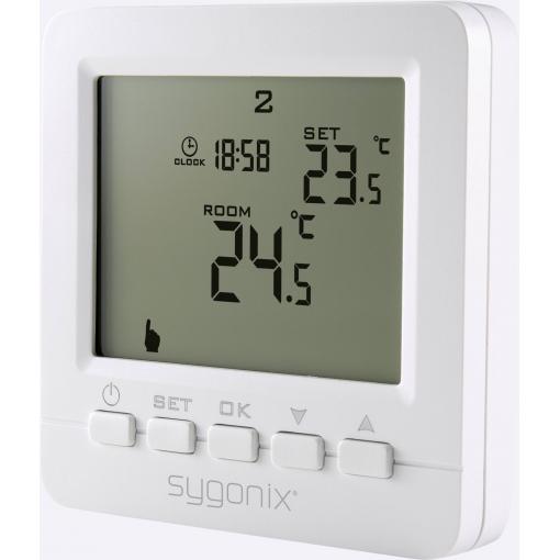 Sygonix pokojový termostat pod omítku, SY-4500818, týdenní program, 1 ks