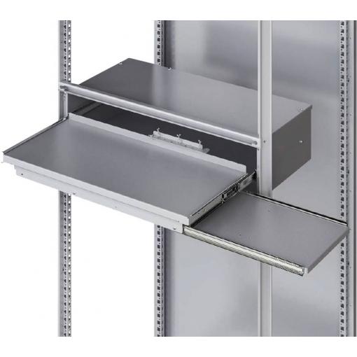 Rittal VX 8620.521 8620521 výsuvný odkládací prostor (š x v) 800 mm x 200 mm ocelový plech šedobílá (RAL 7035) 1 ks