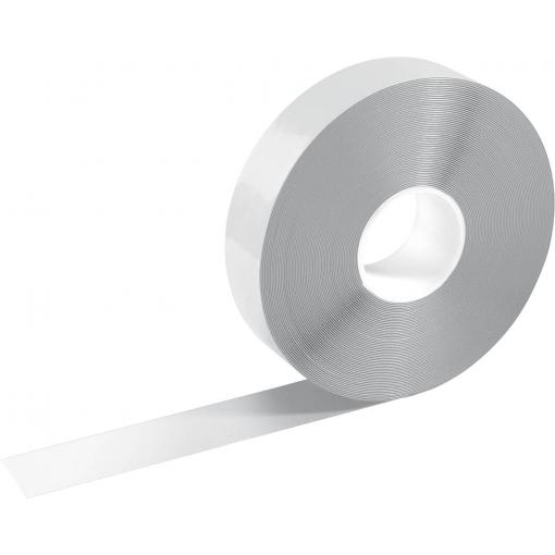 Durable 102102 Podlahová označovací páska DURALINE 0.5 mm bílá 1 ks (d x š) 30 m x 50 mm