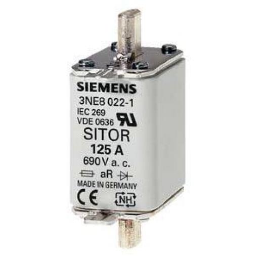 Siemens 3NE80201 sada pojistek Velikost pojistky = 0 80 A 690 V 3 ks