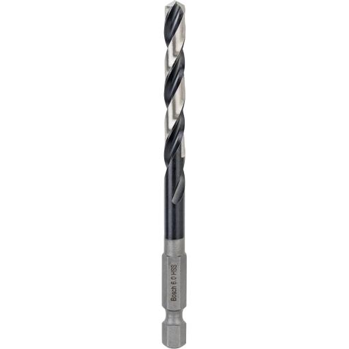 Bosch Accessories 2608577059 Metallbohrer PRO Impact 6,5mm HSS-G Länge 63/104mm 6kant Schaft 1/4 kovový spirálový vrták 6.5 mm Celková délka 107 mm 1 ks