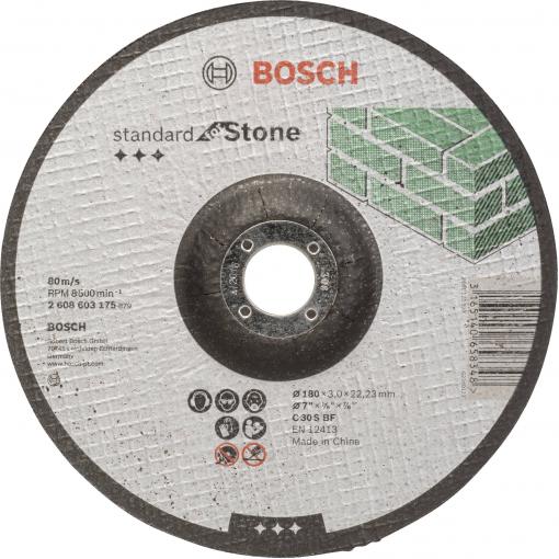 Bosch Accessories 2608603176 2608603176 řezný kotouč lomený 230 mm 1 ks kámen