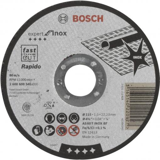 Bosch Accessories 2608603406 2608603406 řezný kotouč rovný 180 mm 1 ks ocel