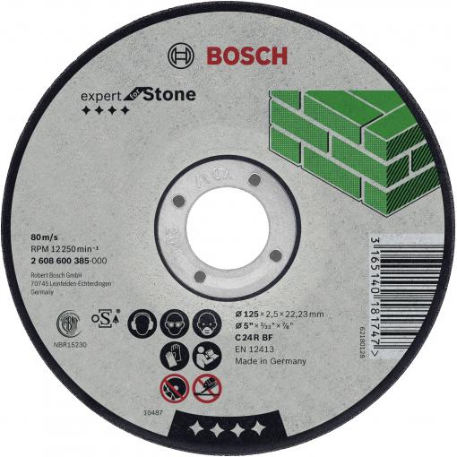 Bosch Accessories 2608600320 2608600320 řezný kotouč rovný 115 mm 1 ks granit