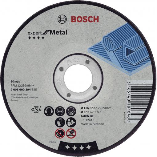 Bosch Accessories 2608603395 2608603395 řezný kotouč rovný 115 mm 1 ks ocel