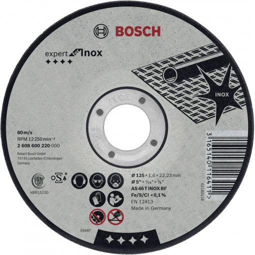 Bosch Accessories 2608603405 2608603405 řezný kotouč rovný 150 mm 1 ks ocel