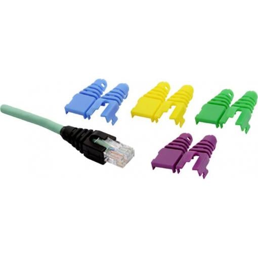 encitech RJ45SRB-RET-LG Příslušenství pro RJ45 6510-0102-01 ochranná průchodka proti zlomu světle šedá 1 ks