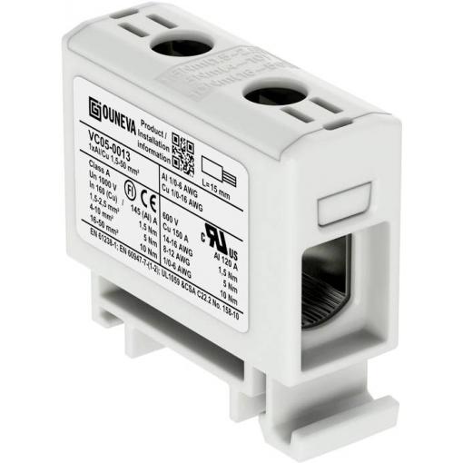 Ouneva Group VC05-0013 blok rozvaděče šroubovací šedá 1 ks