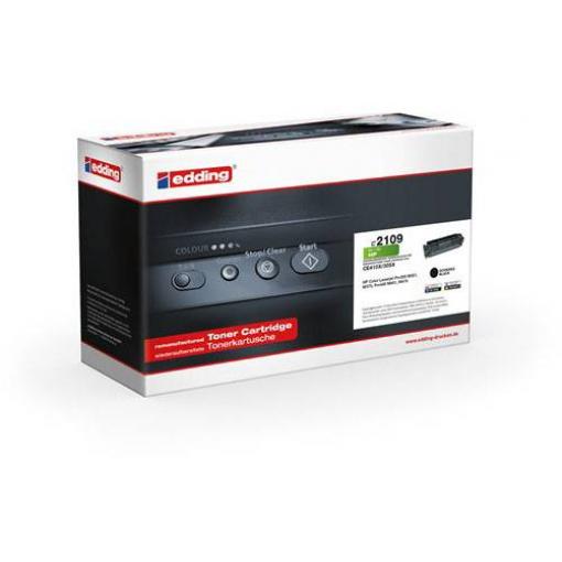Edding EDD-2109 Toner náhradní HP 305X (CE410X) černá 4000 Seiten kompatibilní náplň do tiskárny