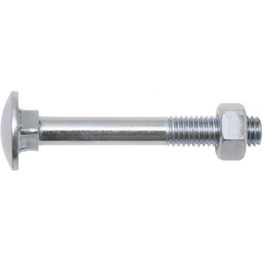 SWG 223 8 80 67 vratový šroub 8 mm 80 mm čtyřhran DIN 603 ocel pozinkované 25 ks