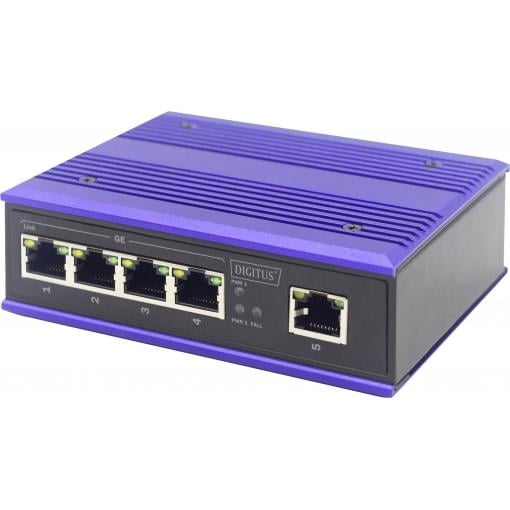 Digitus DN-651118 DN-651118 průmyslový ethernetový switch 5 portů 10 / 100 / 1000 MBit/s