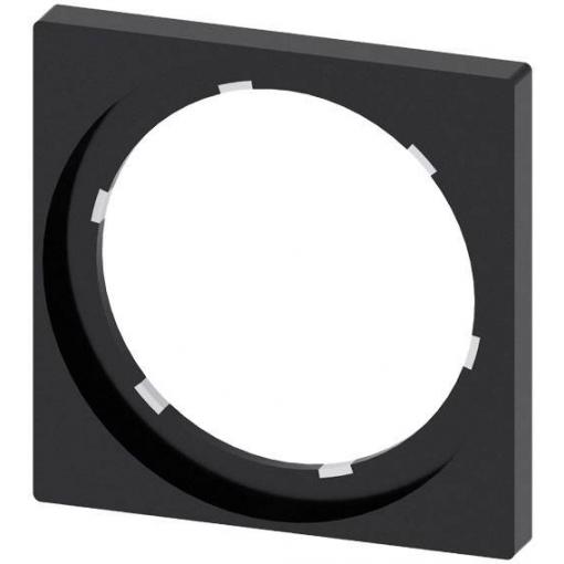 Siemens 3SU1900-0AX10-0AA0 3SU19000AX100AA0 samostatný rám čtvercový tvar (š x v) 29.8 mm x 29.8 mm žádný černá 10 ks