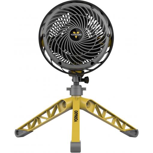 Vornado Heavy Duty EXO5 stojanový ventilátor, 37.2 W, (Ø x v) 20 cm x 50 cm, žlutá, šedá, 701684