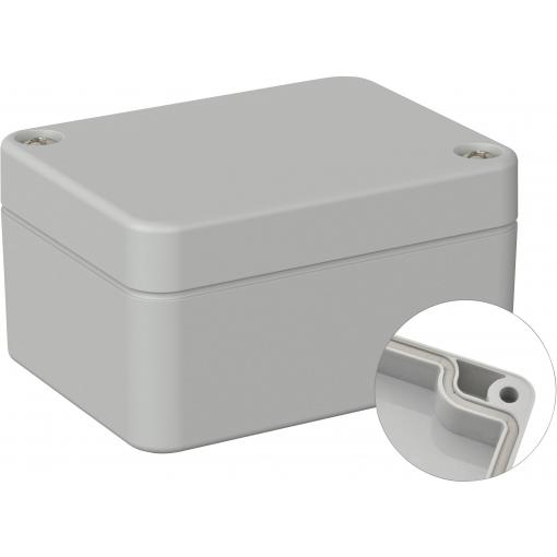 TRU COMPONENTS TC-9065436 Venkovní kryt 65 x 50 x 35 polykarbonát šedobílá (RAL 7035) 1 ks