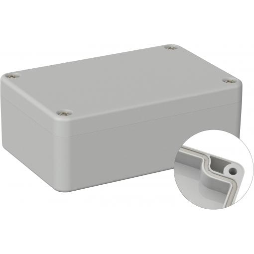 TRU COMPONENTS TC-9065440 Venkovní kryt 98 x 64 x 36.4 polykarbonát šedobílá (RAL 7035) 1 ks
