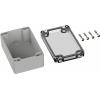 TRU COMPONENTS TC-9065456 Venkovní kryt 120 x 80 x 55 polykarbonát šedobílá (RAL 7035) 1 ks