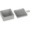 TRU COMPONENTS TC-9065460 Venkovní kryt 122 x 120 x 55 polykarbonát šedobílá (RAL 7035) 1 ks