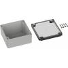 TRU COMPONENTS TC-9065464 Venkovní kryt 122 x 120 x 55 polykarbonát šedobílá (RAL 7035) 1 ks
