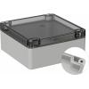 TRU COMPONENTS TC-9065464 Venkovní kryt 122 x 120 x 55 polykarbonát šedobílá (RAL 7035) 1 ks