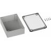 TRU COMPONENTS TC-9065492 Venkovní kryt 200 x 150 x 75 polykarbonát šedobílá (RAL 7035) 1 ks
