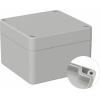 TRU COMPONENTS TC-9065508 Venkovní kryt 122 x 120 x 85 polykarbonát šedobílá (RAL 7035) 1 ks