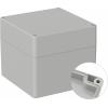 TRU COMPONENTS TC-9065512 Venkovní kryt 122 x 120 x 105 polykarbonát šedobílá (RAL 7035) 1 ks