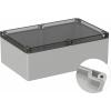 TRU COMPONENTS TC-9065548 Venkovní kryt 240.3 x 160.3 x 90 polykarbonát šedobílá (RAL 7035) 1 ks