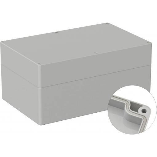 TRU COMPONENTS TC-9065552 Venkovní kryt 250 x 160 x 119 polykarbonát šedobílá (RAL 7035) 1 ks