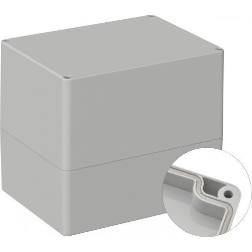 TRU COMPONENTS TC-9065564 Venkovní kryt 160 x 120 x 140 polykarbonát šedobílá (RAL 7035) 1 ks