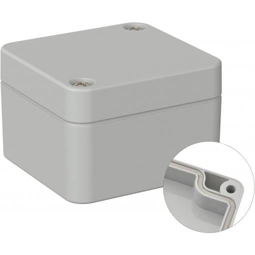 TRU COMPONENTS TC-9065588 Průmyslová skříň 52 x 50 x 35 ABS šedobílá (RAL 7035) 1 ks