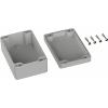 TRU COMPONENTS TC-9065608 Průmyslová skříň 120 x 80 x 55 ABS šedobílá (RAL 7035) 1 ks