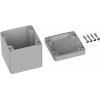 TRU COMPONENTS TC-9065644 Průmyslová skříň 82 x 80 x 85 ABS šedobílá (RAL 7035) 1 ks