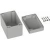 TRU COMPONENTS TC-9065660 Průmyslová skříň 120 x 80 x 90 ABS šedobílá (RAL 7035) 1 ks