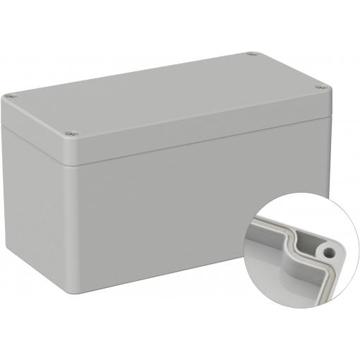 TRU COMPONENTS TC-9065664 Průmyslová skříň 160 x 80 x 85 ABS šedobílá (RAL 7035) 1 ks