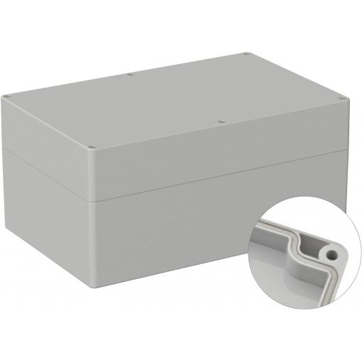 TRU COMPONENTS TC-9065692 Průmyslová skříň 250 x 160 x 119 ABS šedobílá (RAL 7035) 1 ks
