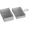TRU COMPONENTS TC-9065700 Průmyslová skříň 240.3 x 160.3 x 120 ABS šedobílá (RAL 7035) 1 ks