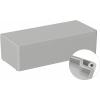 TRU COMPONENTS TC-9065704 Průmyslová skříň 340 x 150 x 100 ABS šedobílá (RAL 7035) 1 ks