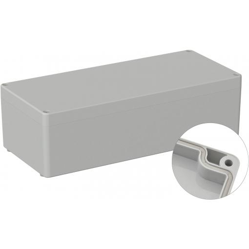TRU COMPONENTS TC-9065704 Průmyslová skříň 340 x 150 x 100 ABS šedobílá (RAL 7035) 1 ks