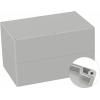 TRU COMPONENTS TC-9065716 Průmyslová skříň 250 x 160 x 150 ABS šedobílá (RAL 7035) 1 ks