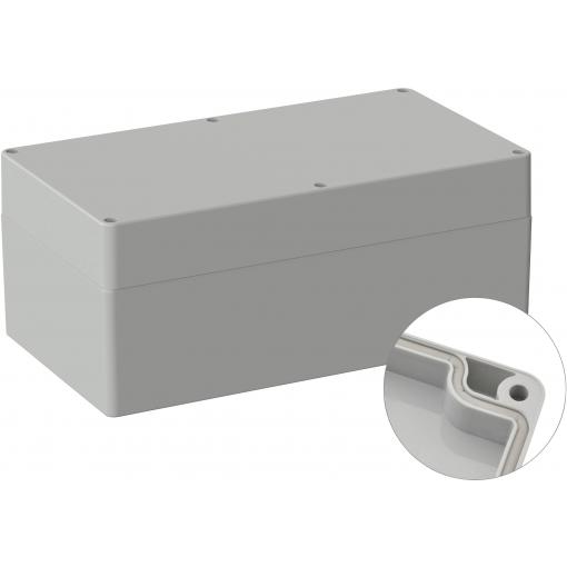 TRU COMPONENTS TC-9065732 Průmyslová skříň 360 x 200 x 149.5 ABS šedobílá (RAL 7035) 1 ks