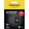 Intenso Professional paměťová karta microSDXC 128 GB Class 10, UHS-I vč. SD adaptéru